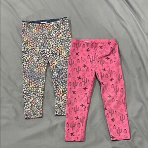 Set of Two Tea Collection Leggings